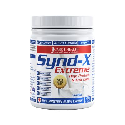 Cabot Health Synd-X Extreme (High Protein & Low Carb) Vanilla 400g